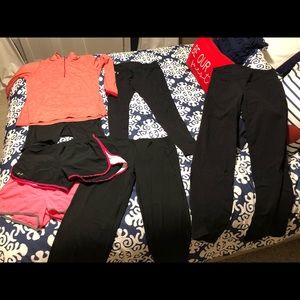 Work out / fitness bundle - sz m (7 pieces)